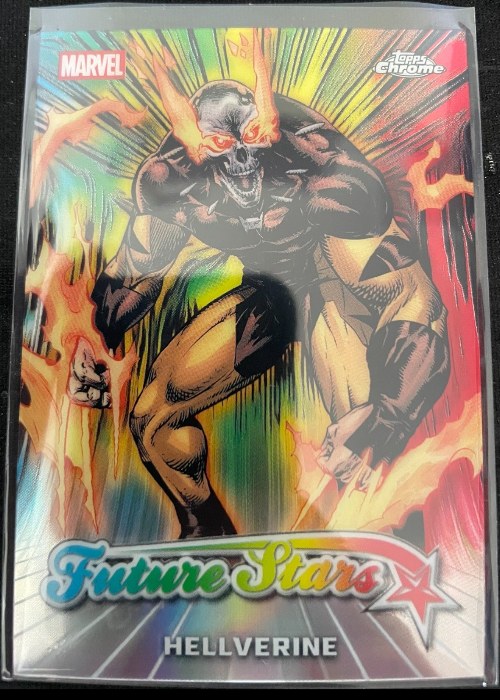 Reference image of Hellverine Future Stars Chrome Refractor