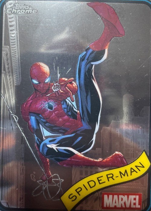 Reference image of Spider-Man 2023 Topps Chrome Marvel