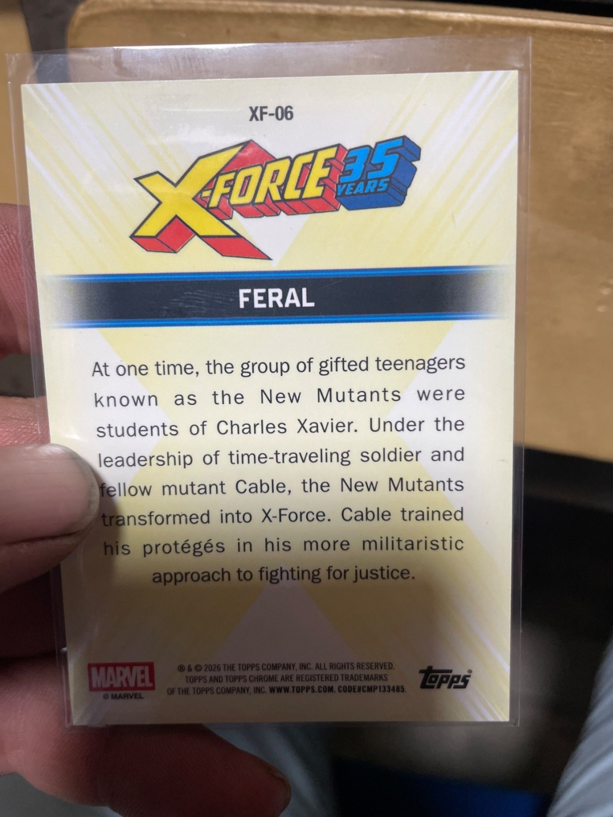 Reference image of Feral X-Force 35 Years