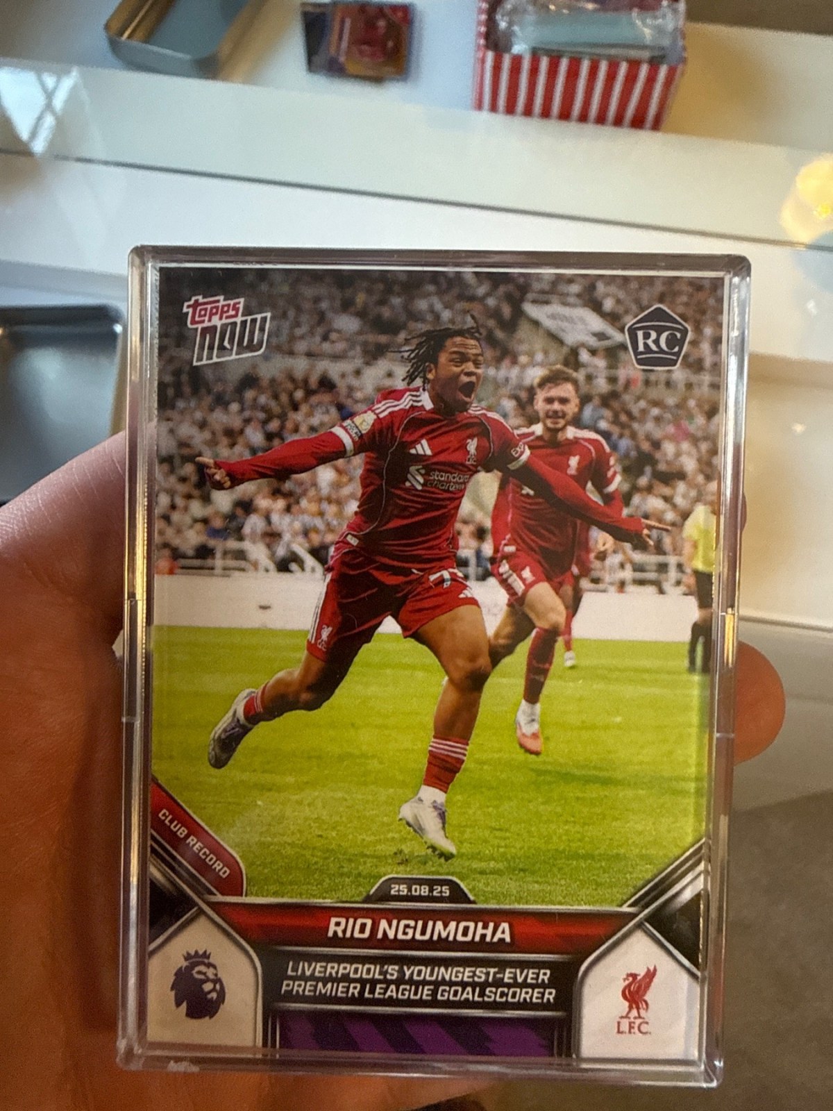 Reference image of Rio Ngumoha Topps Now