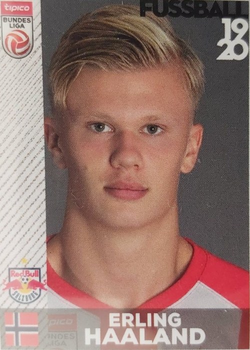 Reference image of Erling Haaland Fussball 19/20