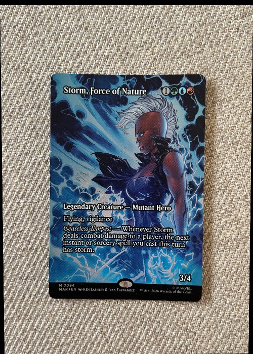 Reference image of Storm, Force of Nature Marvel