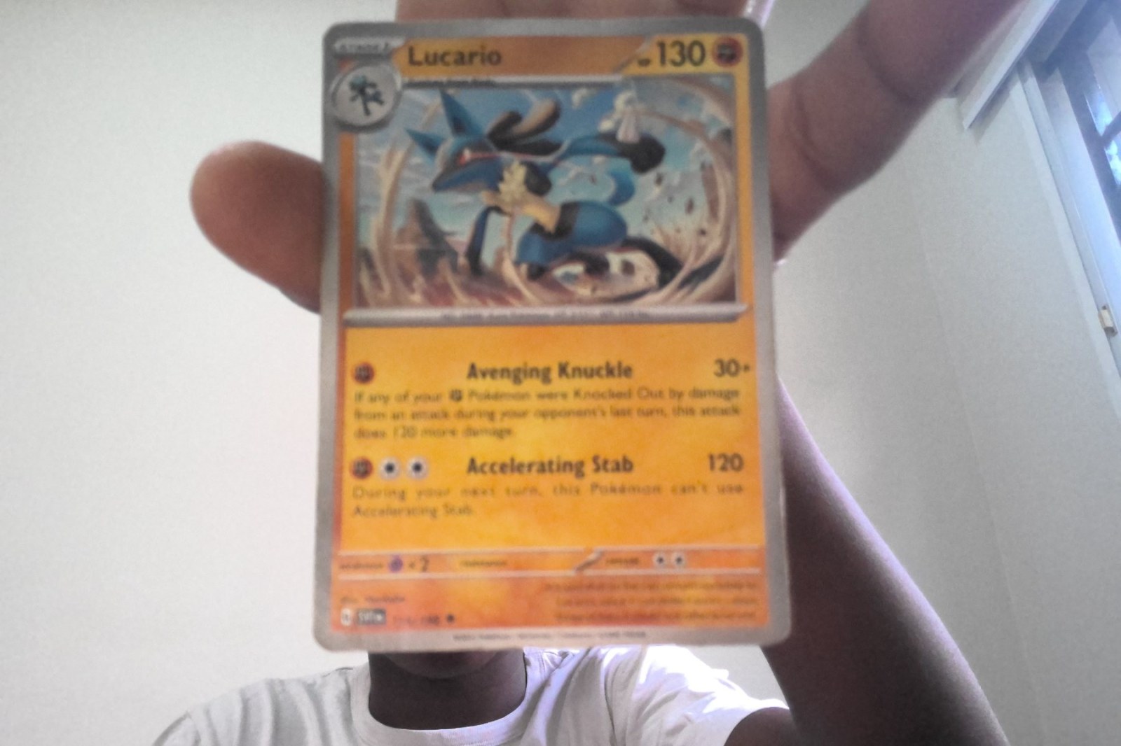 Reference image of Lucario Pokémon Trading Card Game