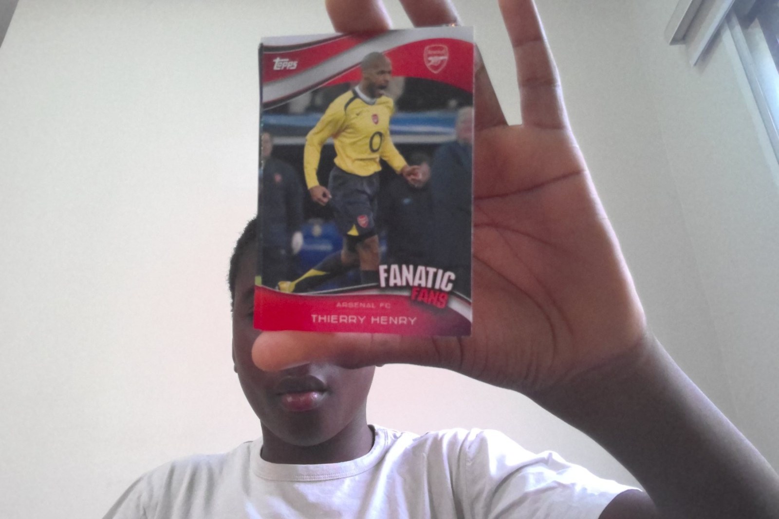 Reference image of Thierry Henry Topps Fanatic