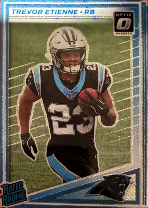 Reference image of Trevor Etienne 2025 Panini Donruss Football