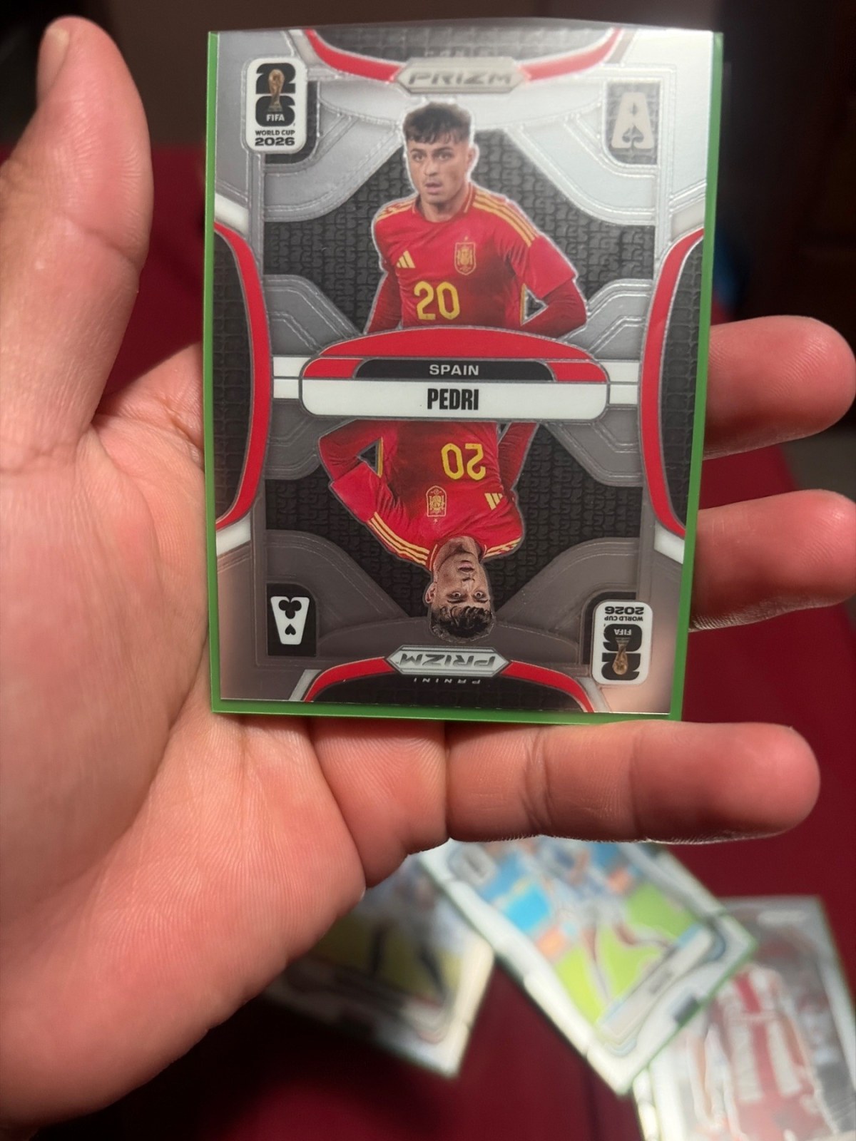 Reference image of Pedri Panini Prizm FIFA World Cup 2026