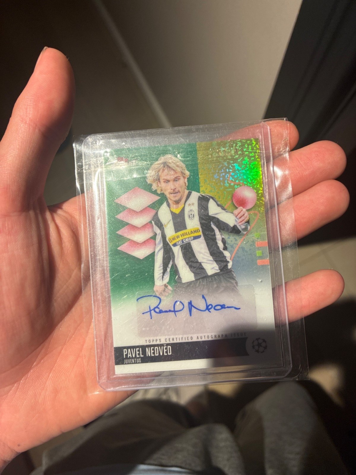 Pavel Nedvěd Topps Chrome