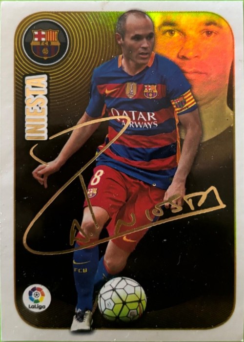 Reference image of Andrés Iniesta Liga 2015-16