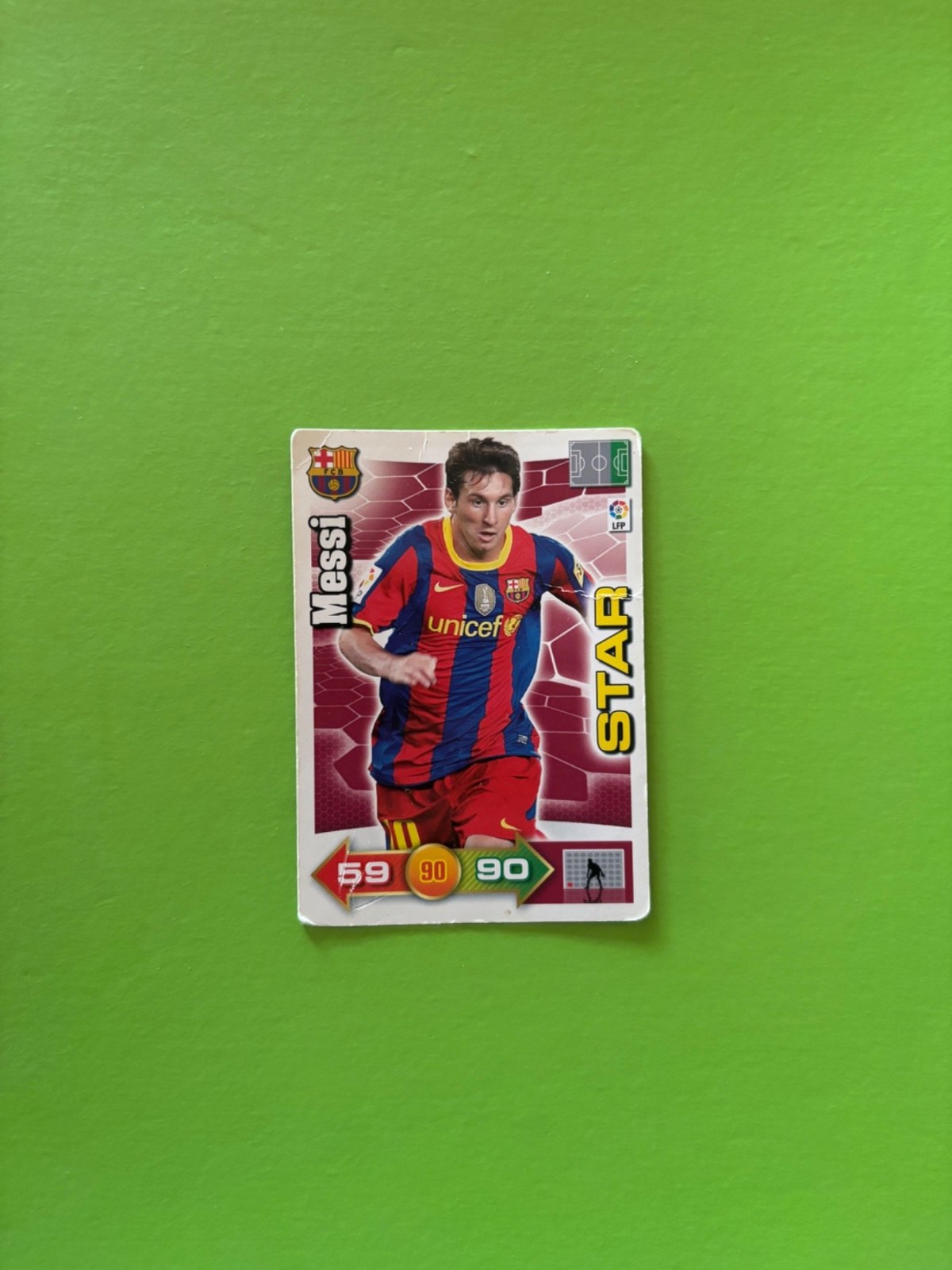 Reference image of Lionel Messi Adrenalyn XL 2010-11