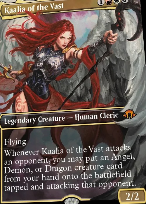 Reference image of Kaalia of the Vast Magic: The Gathering Modern Horizons 3