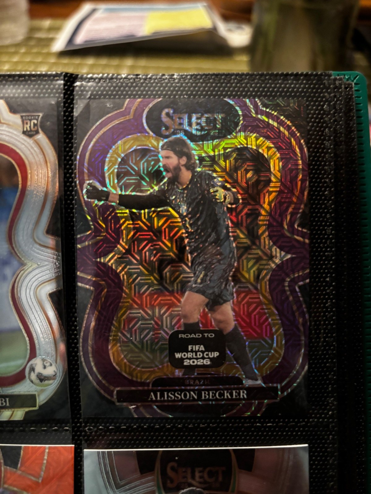 Reference image of Alisson Becker Road to FIFA World Cup 2026 Holo