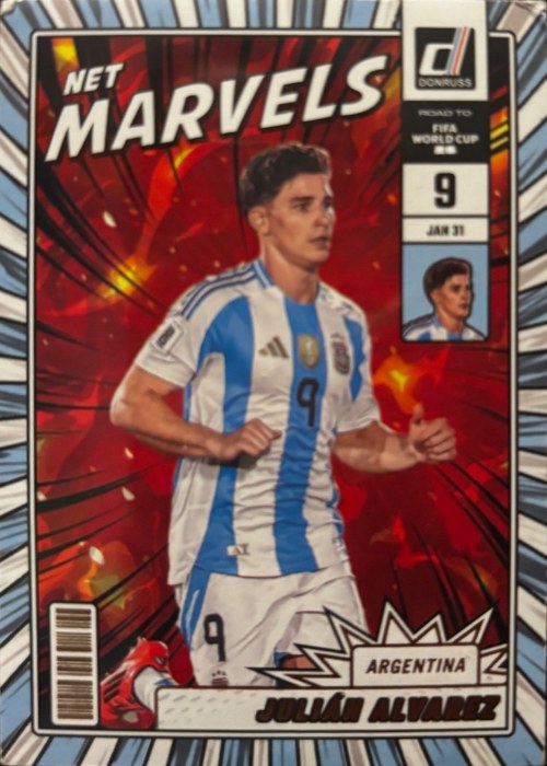 Reference image of Julián Álvarez Net Marvels FIFA World Cup Net Marvels