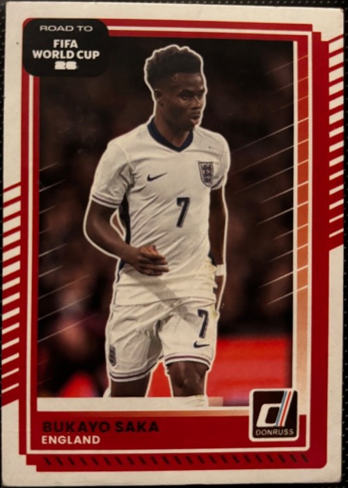 Reference image of Bukayo Saka Road to FIFA World Cup Road to FIFA World Cup