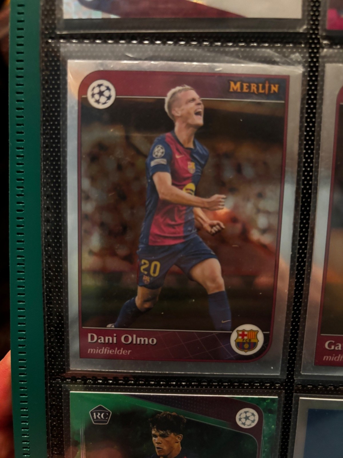 Reference image of Dani Olmo Merlin
