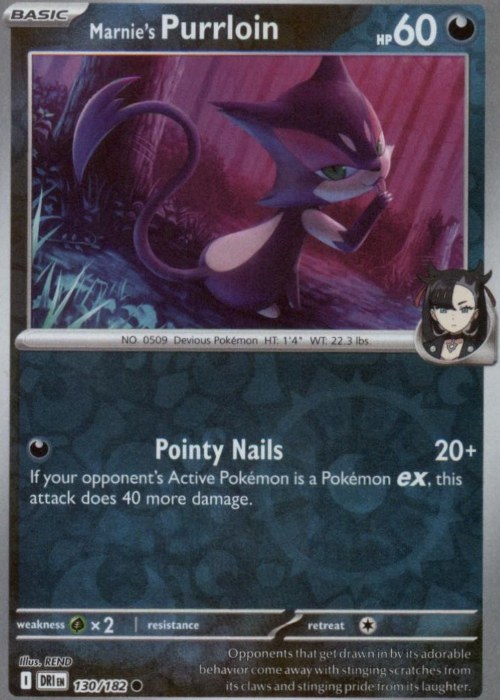 Marnie's Purrloin Pokémon Trading Card Game