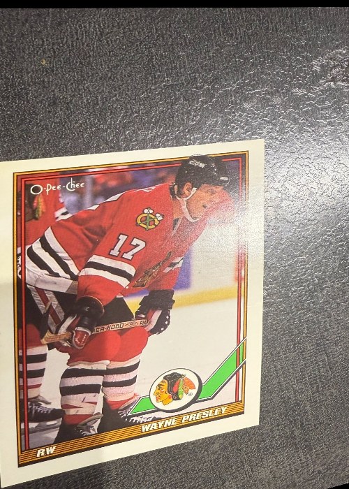 Reference image of Wayne Presley O-Pee-Chee