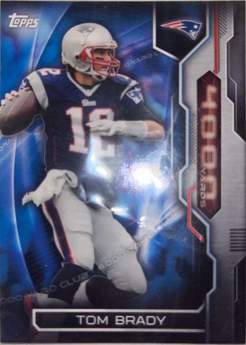 Reference image of Tom Brady Topps Chrome
