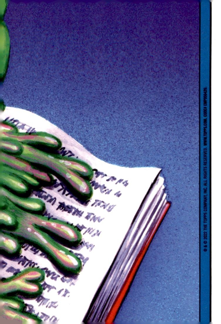 Holden A Grudge Garbage Pail Kids
