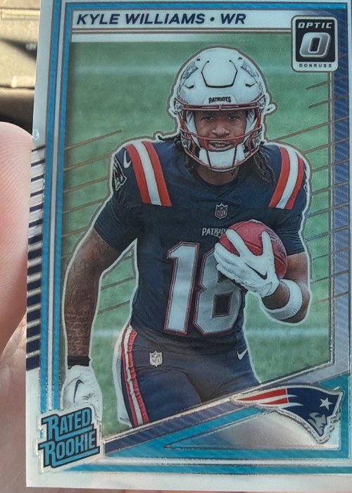Reference image of Kyle Williams 2024 Donruss Optic Rated Rookie