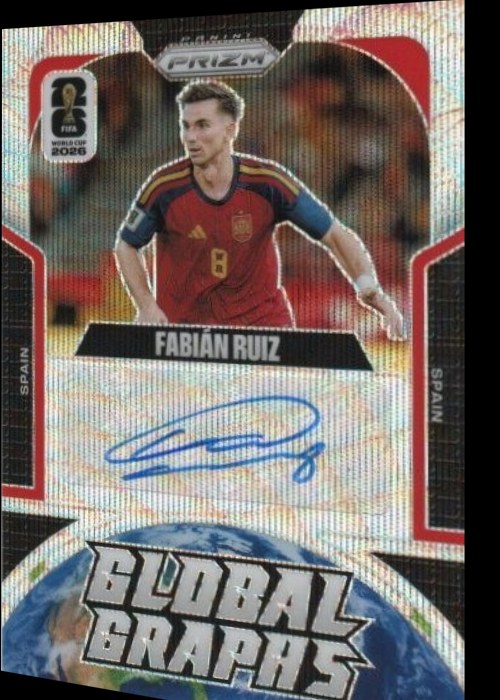 Reference image of Fabián Ruiz 2026 Panini Prizm FIFA World Cup Wave