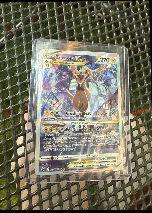 Reference image of Zeraora Pokémon Trading Card Game