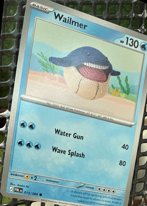 Reference image of Wailmer Pokémon Trading Card Game