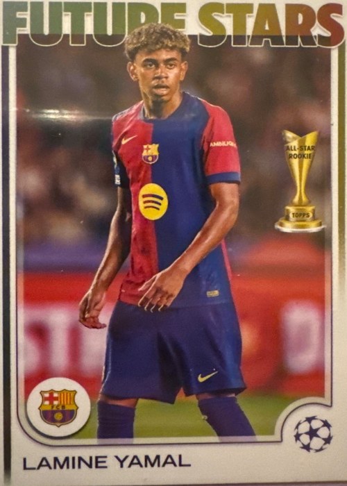 Reference image of Lamine Yamal Future Stars Future Stars