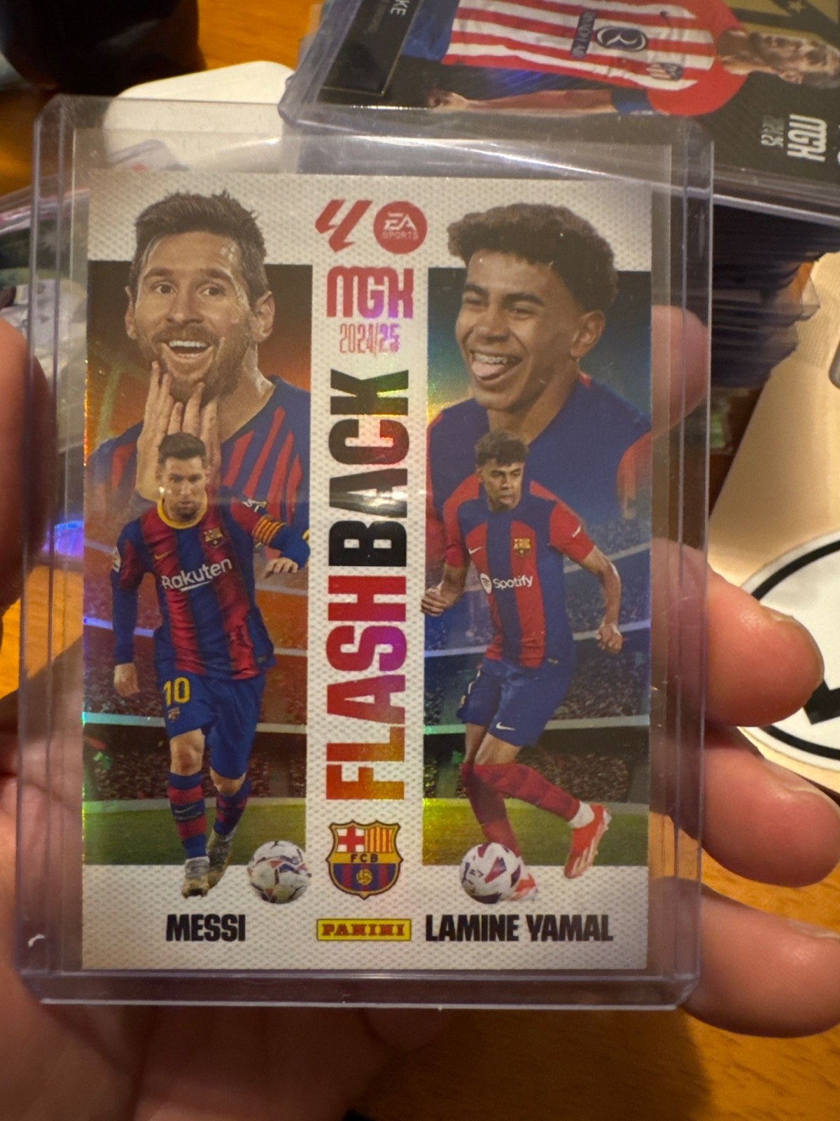 Reference image of Lionel Messi / Lamine Yamal EA Sports FC 24 Flashback Flashback