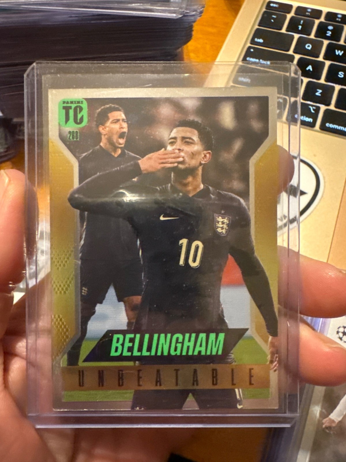 Reference image of Bellingham Panini JC 2024 Gold