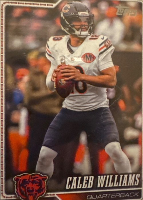 Reference image of Caleb Williams 2024 Topps