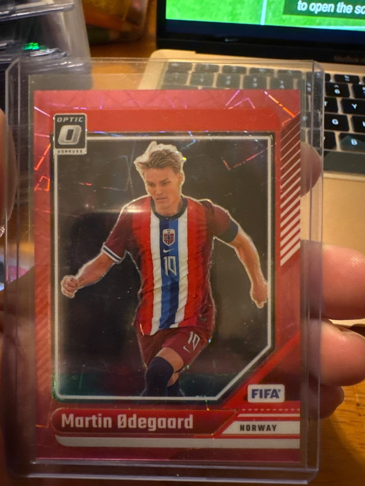 Reference image of Martin Ødegaard 2024-25 Panini Donruss Soccer