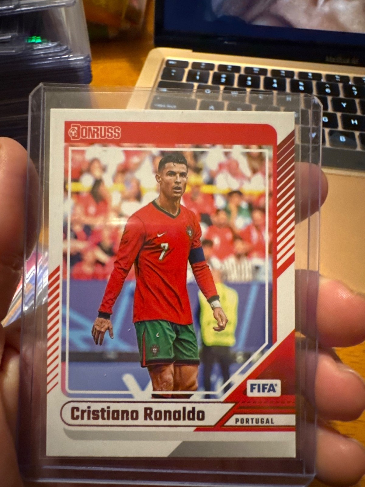 Reference image of Cristiano Ronaldo Donruss FIFA