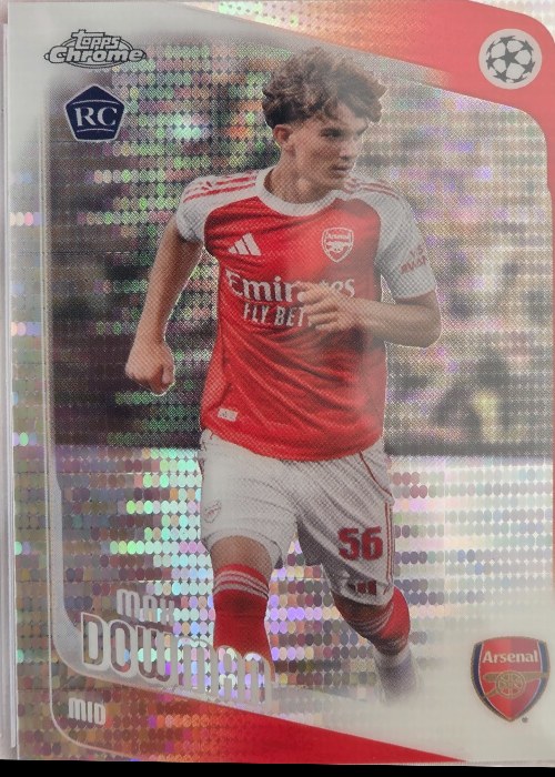 Reference image of Max Dowman Topps Chrome