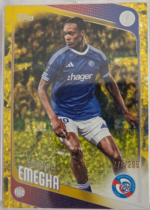 Reference image of Emanuel Emegha 2025-26 Topps UEFA Conference League