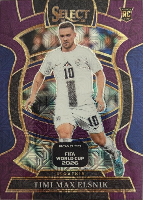 Reference image of Timi Max Elšnik 2025-26 Panini Select Road to FIFA World Cup 2026 Soccer