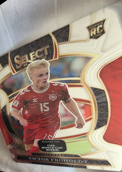 Reference image of Victor Froholdt 2025-26 Panini Select Road to FIFA World Cup 2026 Soccer