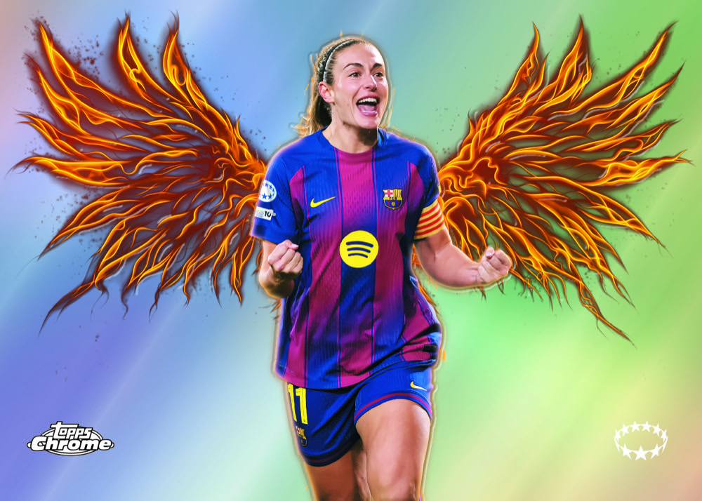 Topps Chrome UEFA Women's Champions League 2025/26 — insert Arise